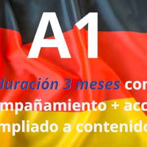 Programa Alemán, Sí con Nina PRO | A1 duración 3 meses