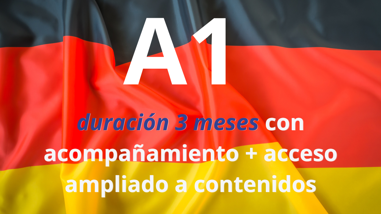 Programa Alemán, Sí con Nina PRO | A1 duración 3 meses